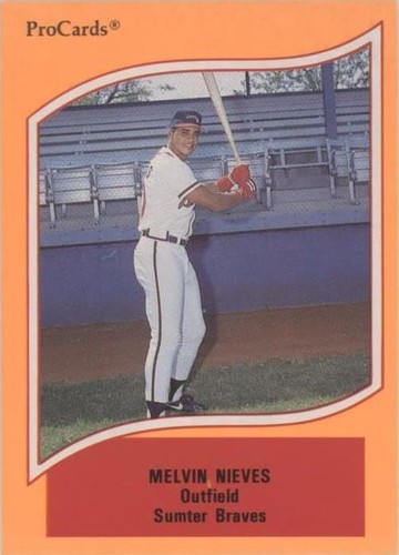 1990 ProCards A & AA Minor League Stars - Melvin Nieves #105