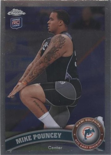 2011 Topps Chrome Mike Pouncey #66