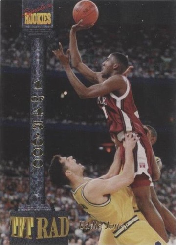 1994 Signature Rookies Tetrad - Eddie Jones #LVIII