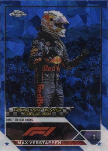 2023 Topps Chrome Sapphire Edition Formula 1 - Max Verstappen #155