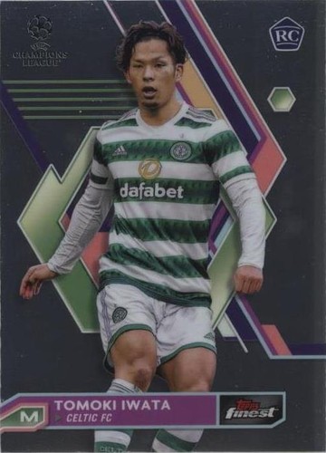 2022-23 Topps Finest UEFA Club Competitions Tomoki Iwata #107
