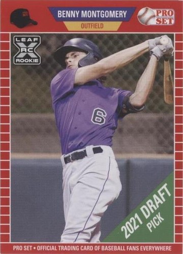 2021 Leaf Pro Set Baseball Blaster - Benny Montgomery #PS21
