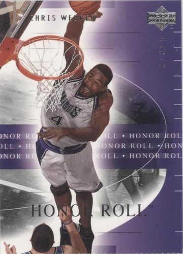 2001-02 Upper Deck Honor Roll - Chris Webber #74
