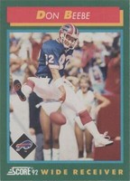 1992 Score Don Beebe #242
