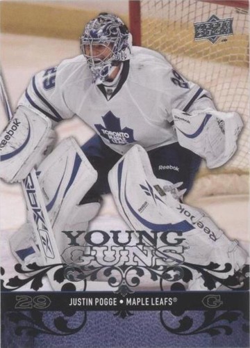 2008-09 Upper Deck - Justin Pogge #494
