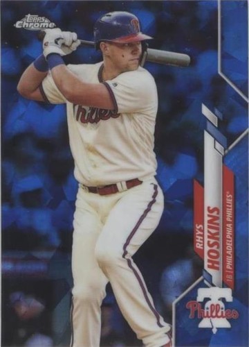 2020 Topps Chrome Sapphire Edition - Rhys Hoskins #687