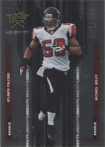 2005 Leaf Rookies & Stars Longevity Michael Boley #168