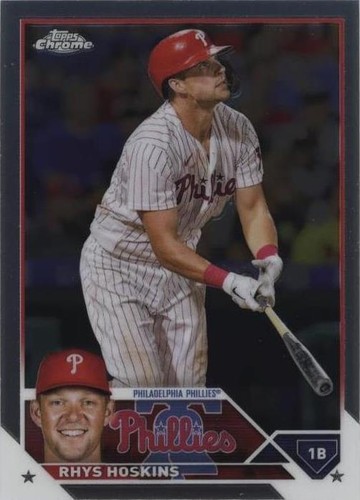 2023 Topps Chrome - Rhys Hoskins #25