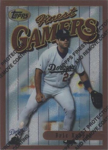 1996 Topps Finest - Eric Karros #163