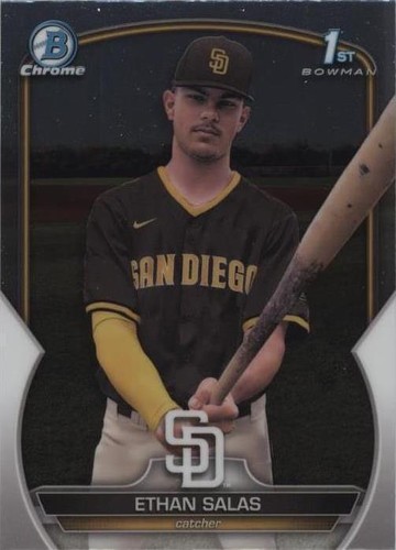 2023 Bowman Chrome - Ethan Salas #BCP-171