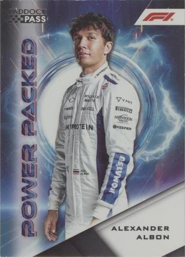 2024 Topps Paddock Pass Formula 1 - Alexander Albon #PP-19