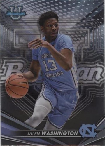 2022-23 Bowman University Best - Jalen Washington #59