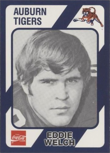 1989 Collegiate Collection Auburn Tigers Eddie Welch #231
