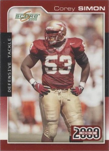 2000 Score Corey Simon #280