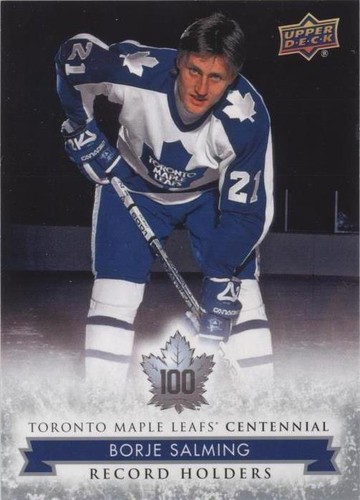 2017 Upper Deck Toronto Maple Leafs Centennial - Borje Salming #138