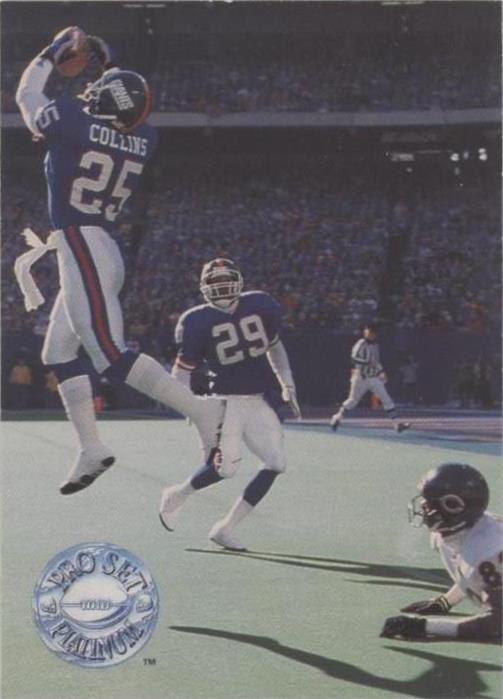 1991 Pro Set Platinum Mark Collins #239