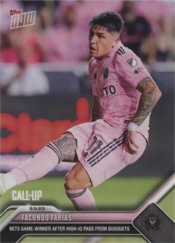 2023 Topps Now MLS Facundo Farias #193