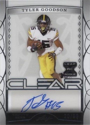 2022 Leaf Trinity Tyler Goodson #CA-TG1