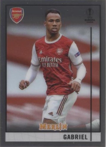 2020-21 Topps Merlin Collection Chrome UCL Gabriel #7
