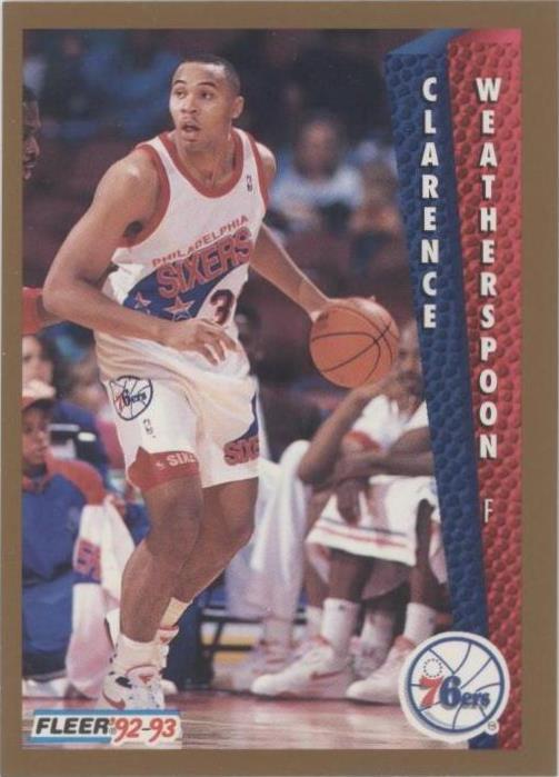 Fleer 1992-93 - Clarence Weatherspoon #409