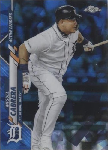 2020 Topps Chrome Update Series Sapphire Edition - Miguel Cabrera #U-263