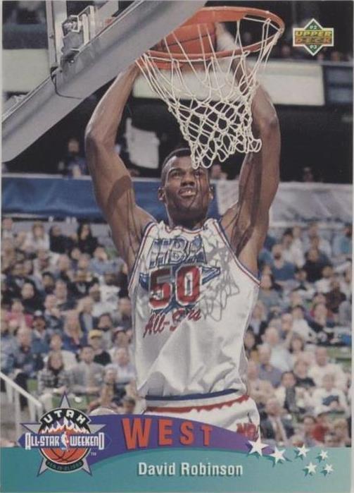 1992-93 Upper Deck International испанский - Дэвид Робинсон #16