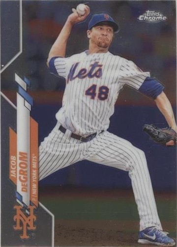 2020 Topps Chrome - Jacob deGrom #81
