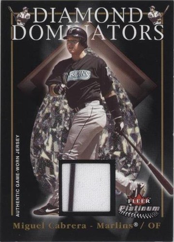 2005 Fleer Platinum - Miguel Cabrera #DD/MC