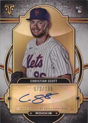 2024 Topps Triple Threads - Christian Scott #RA-SCO