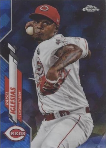 2020 Topps Chrome Sapphire Edition - Raisel Iglesias #197