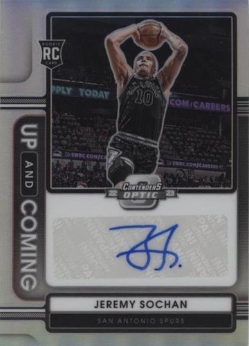 2022-23 Panini Contenders Optic - Jeremy Sochan #UCA-JSC
