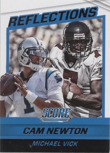 2016 Score Cam Newton Michael Vick #6