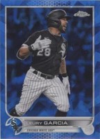 2022 Topps Chrome Sapphire Edition - Leury Garcia #348