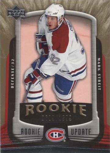 2005-06 Upper Deck Rookie Update - Mark Streit #149