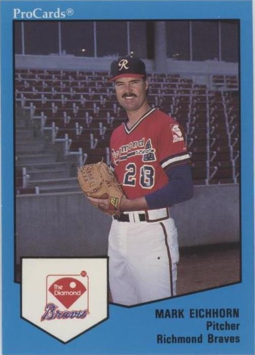 1989 ProCards Triple A - Mark Eichhorn #825