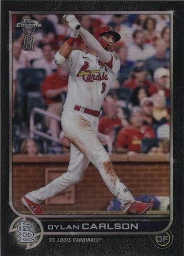 2022 Topps Chrome Ben Baller Edition - Dylan Carlson #158
