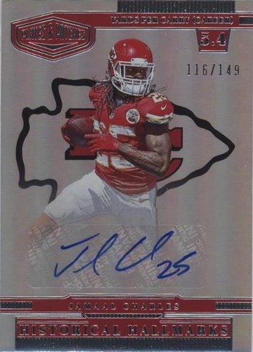 2023 Panini Plates & Patches Jamaal Charles #HH-JC