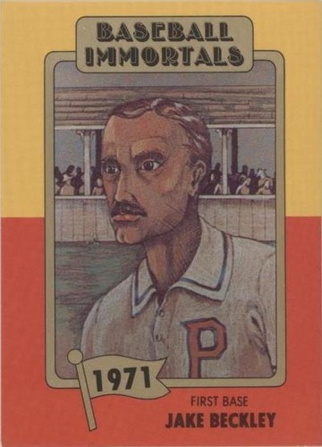 1980-87 SSPC Baseball Immortals - Jake Beckley #120