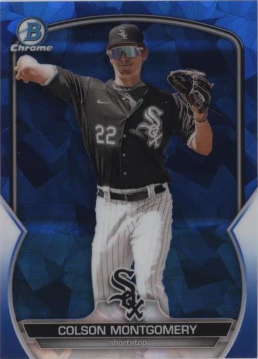 2023 Bowman Chrome Sapphire Edition - Colson Montgomery #BCP-165