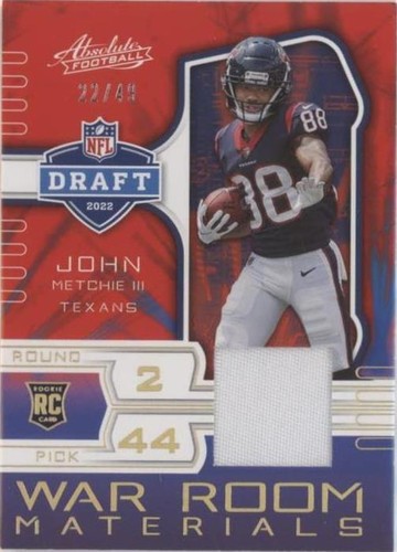 2022 Panini Absolute John Metchie III #17