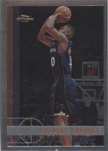 1997-98 Topps Chrome - Calbert Cheaney #142