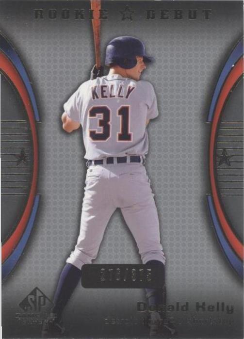 2004 SP Game Used Patch - Don Kelly #95