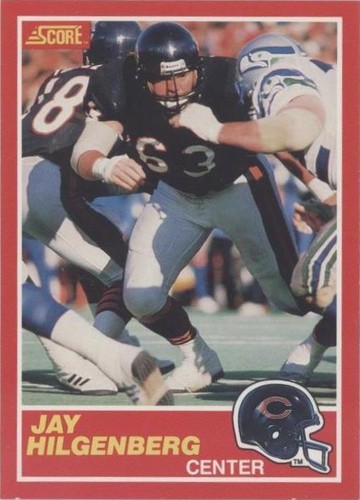 1989 Score Jay Hilgenberg #150
