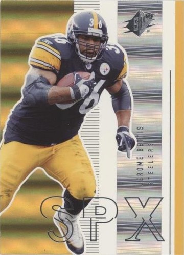 [5シリ]Jerome bettis nfl auto 2005 SPx Jerome Bettis Pittsburgh Steelers #74 | eBay