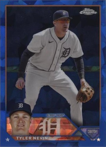 2023 Topps Chrome Update Series Sapphire Edition - Tyler Nevin #USCS89