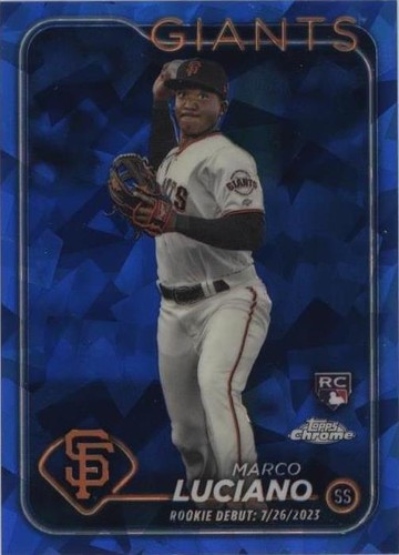 2024 Topps Chrome Update Series Sapphire Edition - Marco Luciano #USCS217