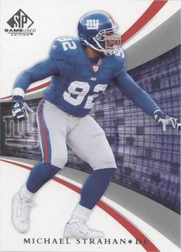 2004 SP Game Used Edition Michael Strahan #65