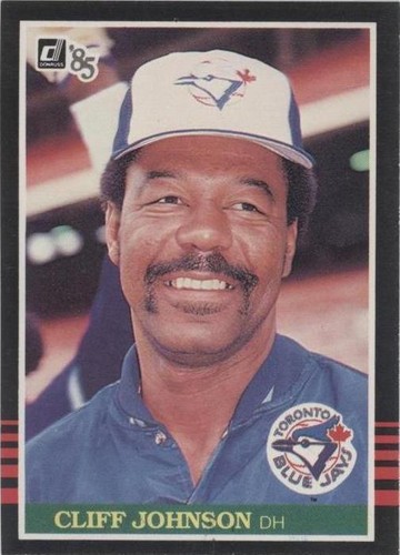 1985 Donruss - Cliff Johnson #512