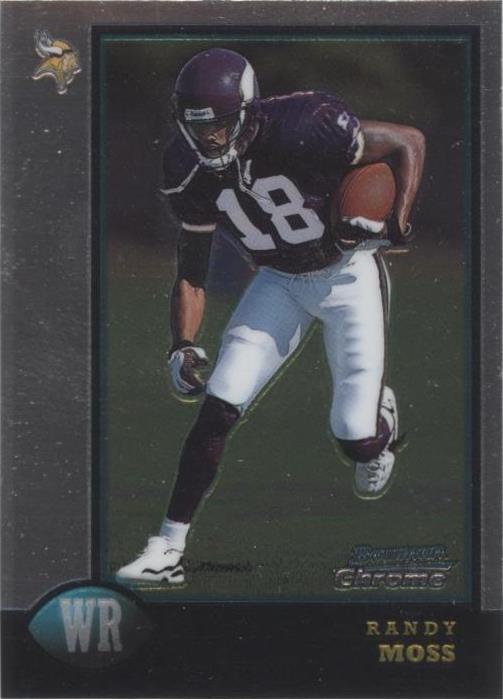 1998 Bowman Chrome Randy Moss #182
