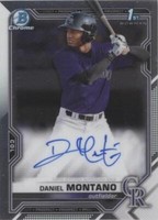 2021 Bowman - Daniel Montano #CPA-DM